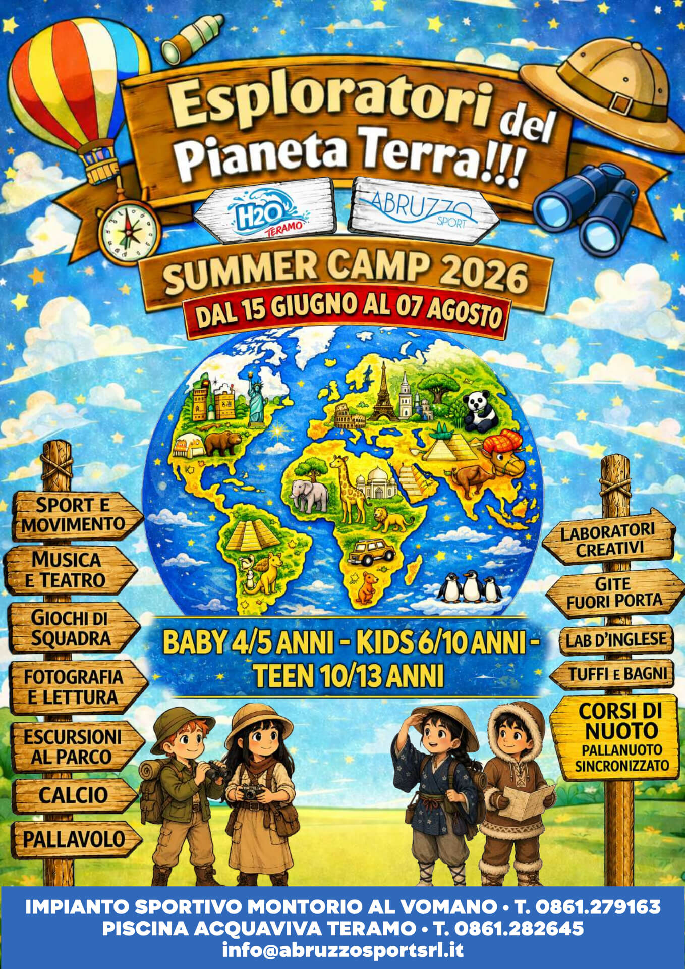 A4 summer camp 2026